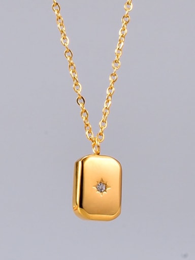 Titanium Water Drop Minimalist pendant  Necklace
