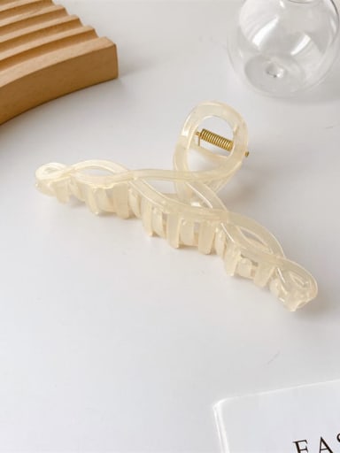 Zinc Alloy Resin Trend Geometric  Multi Color Jaw Hair Claw