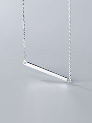 925 Sterling Silver Simple Word Pendant Necklace