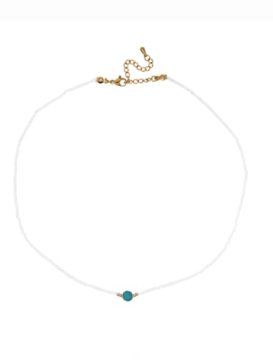 GZ N210027A Miyuki Millet Bead Multi Color Bohemia Handmade Beaded Necklace
