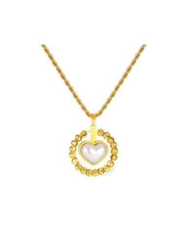 custom Stainless steel Heart Minimalist Necklace