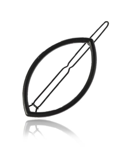 Matte black Alloy Minimalist Geometric Hair Pin