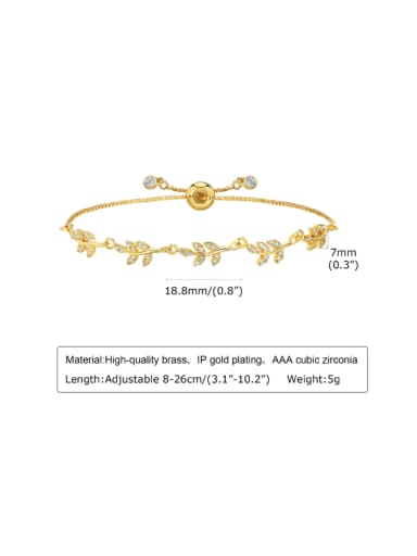 042 model Brass Cubic Zirconia Heart Hip Hop Link Bracelet