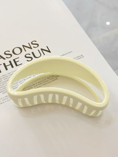Alloy  Cellulose Acetate Minimalist Geometric Jaw Hair Claw