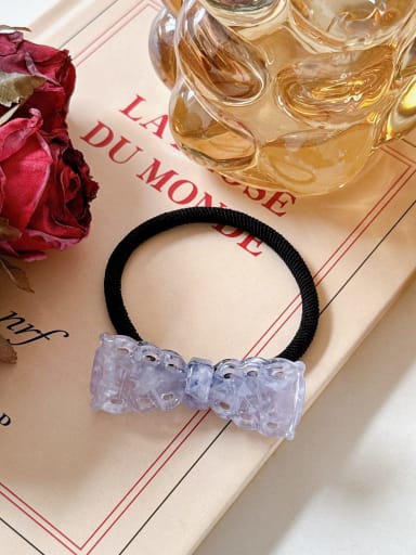 Cellulose Acetate Trend Bowknot Multi Color Hair Rope