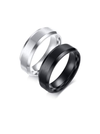 Titanium Smooth Round Ring