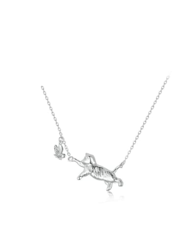 925 Sterling Silver Animal Minimalist Necklace