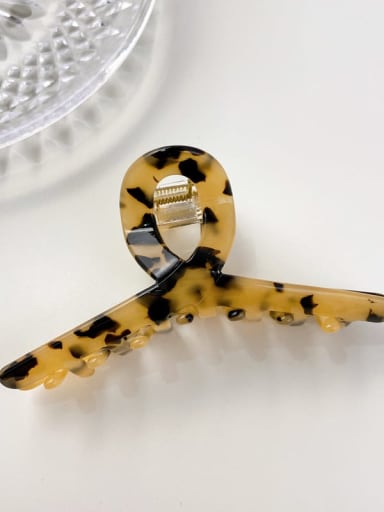 Hawksbill shell 10.5cm Cellulose Acetate Minimalist Geometric Alloy Multi Color Jaw Hair Claw