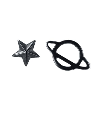 925 Sterling Silver Star  Sun Minimalist Stud Earring