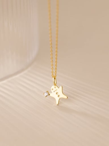 925 Sterling Silver Girl Minimalist Necklace