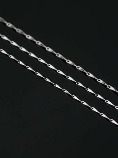 S925 silver simple chain  Necklace
