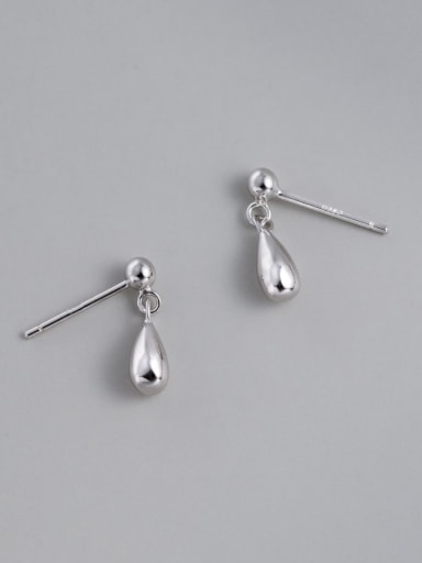 925 Sterling Silver Water Drop Minimalist Drop Earring
