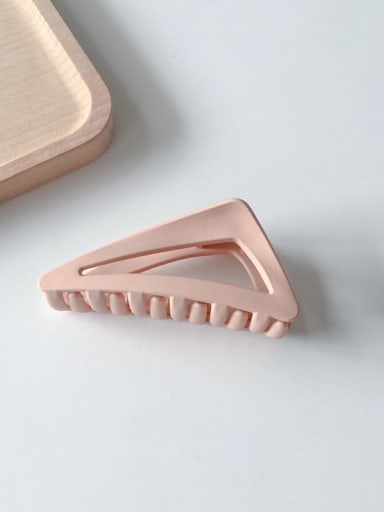 Han fan 8 . 5cm Alloy Cellulose Acetate Vintage Triangle Jaw Hair Claw