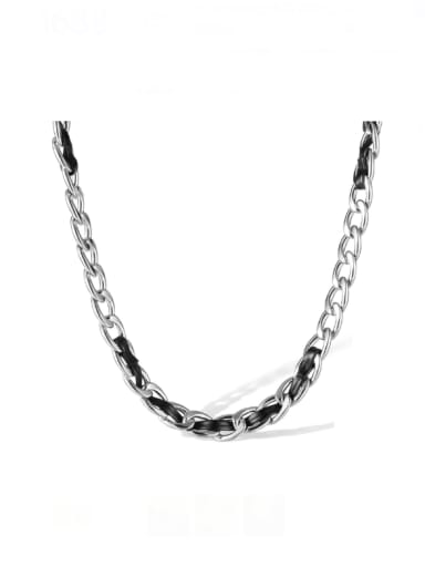 Stainless steel Geometric Chain Hip Hop Necklace