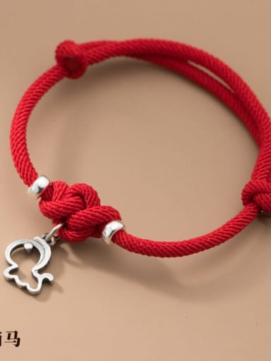 925 Sterling Silver Zodiac Minimalist Adjustable Bracelet
