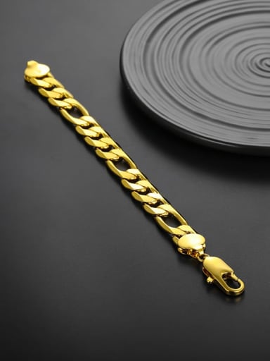 Alloy Hollow  Geometric Vintage Link Bracelet