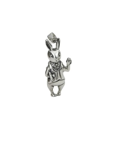 Vintage Sterling Silver With Vintage Rabbit Pendant Diy Accessories