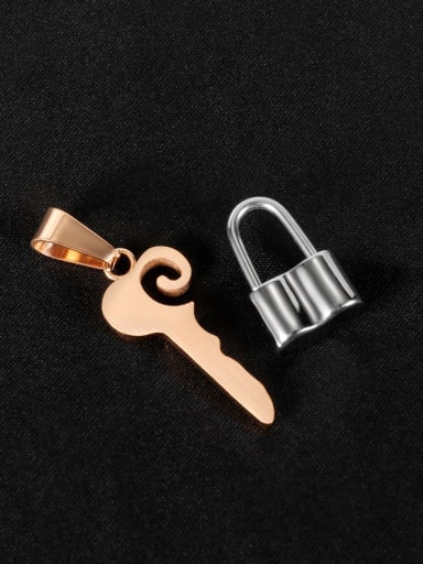 Titanium Steel Key Minimalist Necklace