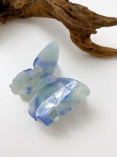 Cellulose Acetate Butterfly Alloy Jaw Hair Claw