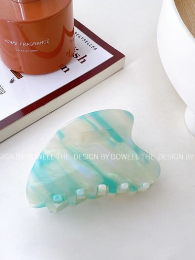 Cellulose Acetate Trend Geometric Alloy Multi Color Jaw Hair Claw