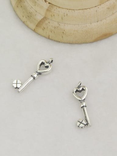 Vintage Sterling Silver With Simple Retro KEY DIY Accessories