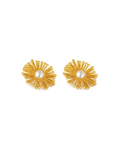 Stainless steel Geometric Minimalist Stud Earring
