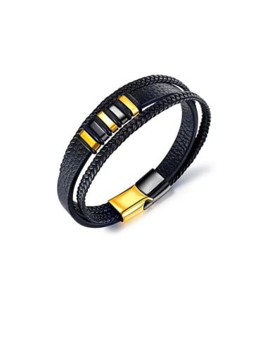 Titanium Minimalist Multi-layer Woven & Braided Bracelets
