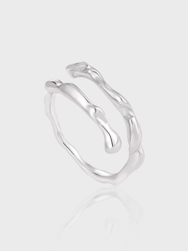 925 Sterling Silver Geometric Minimalist Stackable Ring