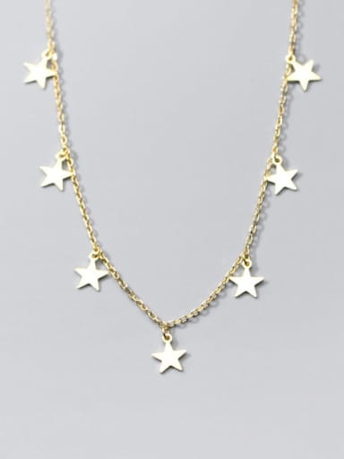 925 Sterling Silver Star Minimalist Necklace