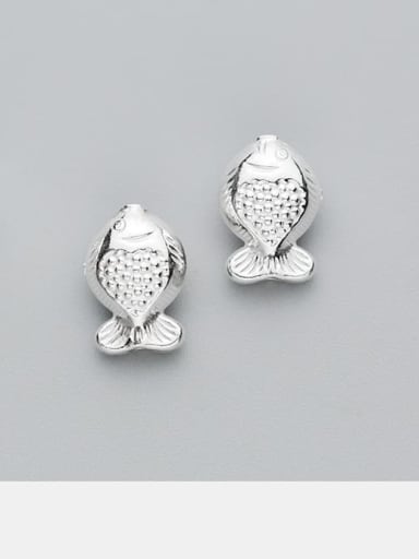 925 Sterling Silver With Fish Beads DIY Jewelry Accessories