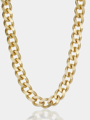 Titanium Steel Irregular Vintage Hollow Chain Necklace