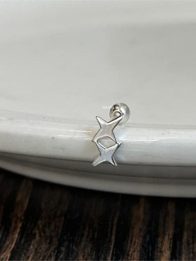 925 Sterling Silver Star Minimalist Stud Earring