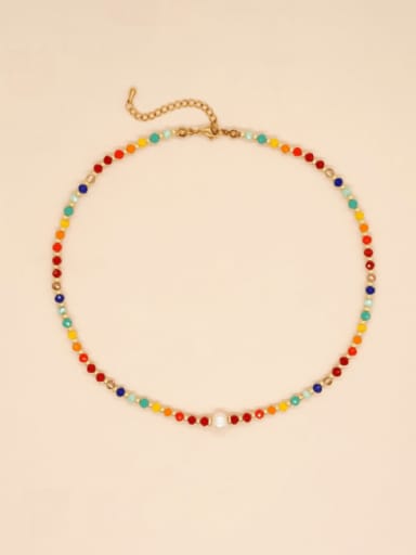 Bohemia Glass beads  Necklace