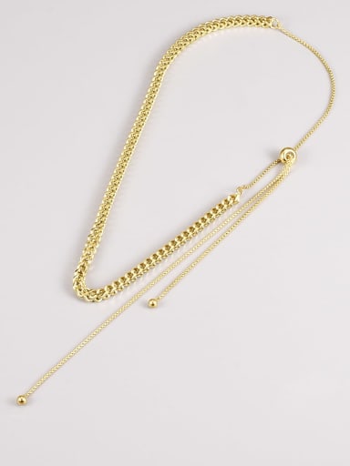 Titanium Steel Heart Vintage Long Strand Necklace