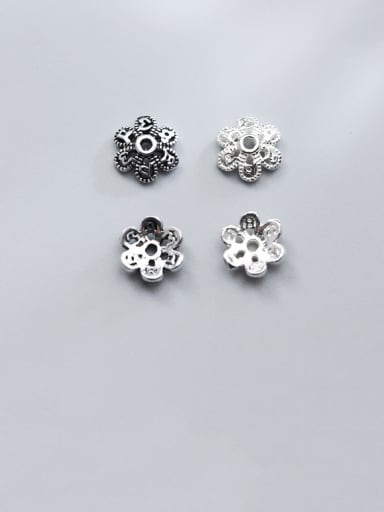 925 Sterling Silver With Vintage  Bead Caps Diy Jewelry Accessories