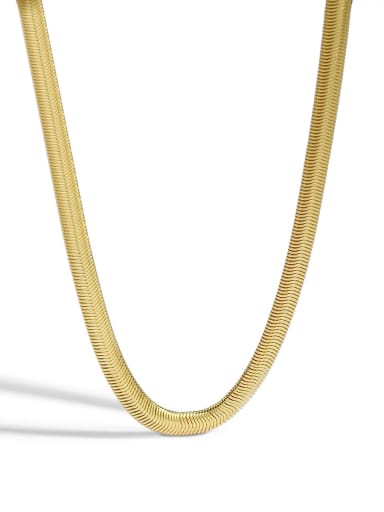 Brass Snake Vintage Snake bone chain Necklace