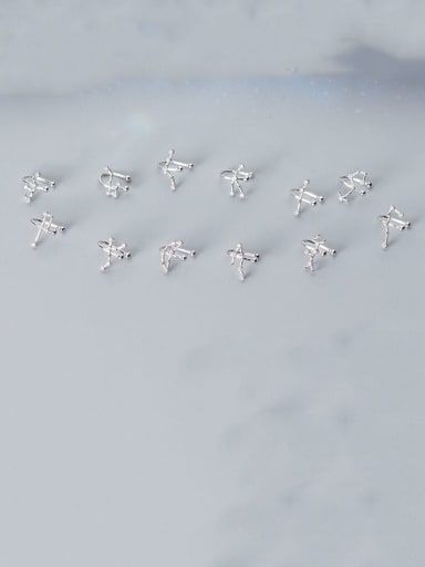 925 Sterling Silver Constellation Minimalist Stud Earring