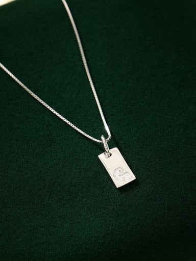 925 Sterling Silver Zodiac Minimalist Necklace