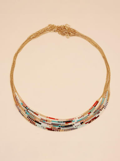 custom Miyuki Millet Bead Bohemia Necklace