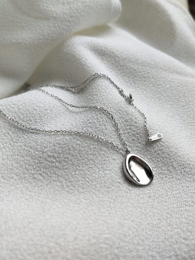 925 Sterling Silver irregular Necklace