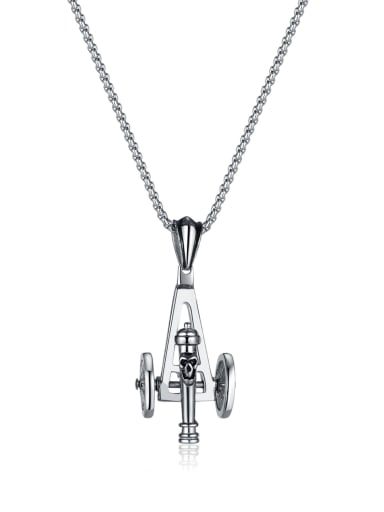 Stainless steel Skull Hip Hop Necklace