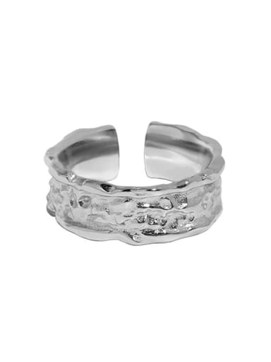 Jlb0045 [large] 925 Sterling Silver Geometric Vintage Band Ring