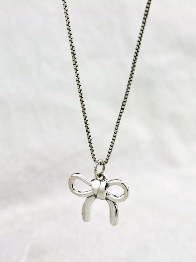 Vintage Sterling Silver With Minimalist  Butterfly Pendant Diy Accessories