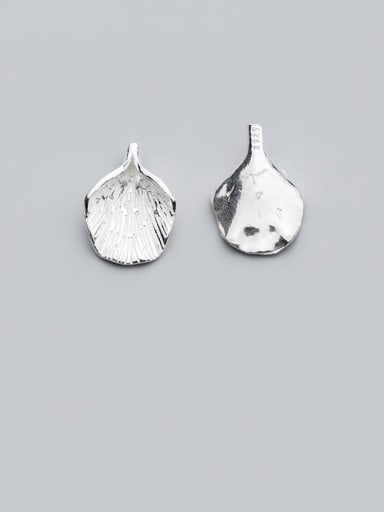 925 Sterling Silver With  Minimalist Leaf Pendant Diy Jewelry Accessories
