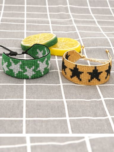Multi Color MGB Bead Star Bohemia Adjustable Bracelet
