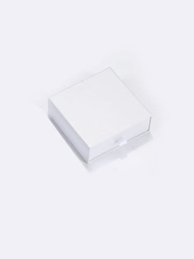 Pearl White Eco-friendly Paper Pull Out Jewelry Box For Bracelets,Necklaces,Bangles and Small Jewelry Sets