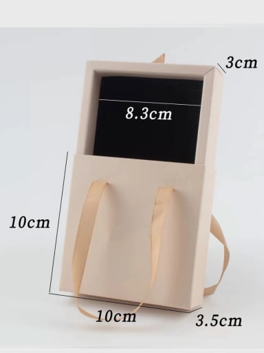 eco-friendly paper pull out jewelry box for bracelets,necklaces,bangles and small jewelry sets