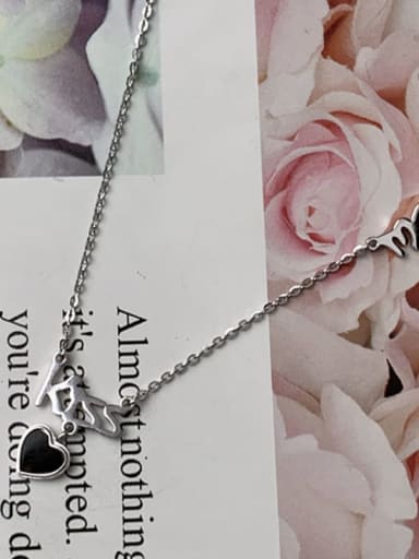 925 Sterling Silver Heart Classic Long Strand Necklace