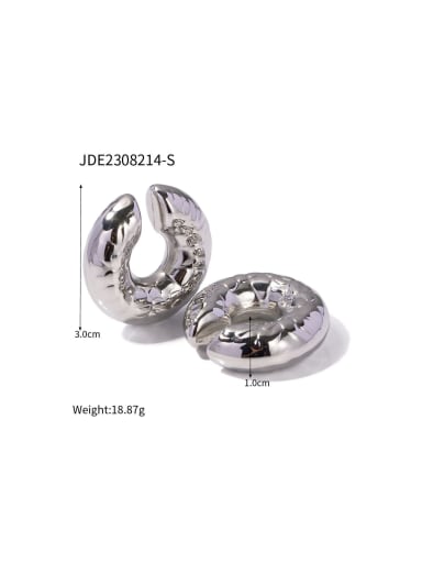 JDE2308214 S Stainless steel Geometric Trend Stud Earring