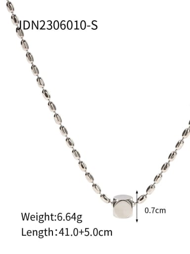 JDN2306010 S Stainless steel Geometric Trend Necklace